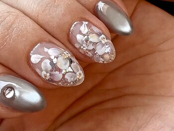 エリーネイル(ellie Nail)/flower design