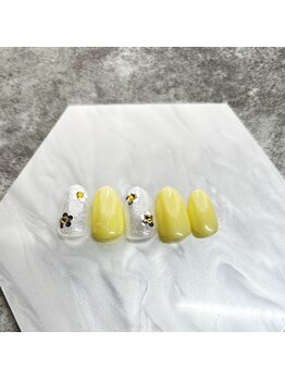 エトワールビューティー(ETOILE BEAUTY)/定額60分コース　フラワーネイル