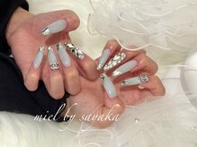 ミエル 北千住店(miel)/ガラスフレンチネイル