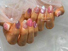 シマー(Shimmer)/ぷくぷくネイル