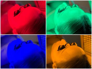 サロン ド ノアール(SALON DE NOIR)の写真/韓国美容の定番『LED肌管理』土台を整えるハーブピーリングとの相乗効果で韓国アイドル級の発光ツヤ肌へ*