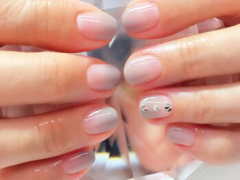 アイリッシュネイル 久屋大通店(Irish Nail)/グレー×グラデーション