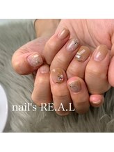 ネイルズリアル 倉敷(nail's RE.A.L)/フラワーネイル