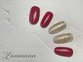 ワンカラー＋ラメ2本