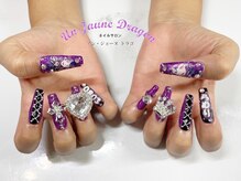 アン ジョーヌドラゴ/【ロングネイル】プリントネイル