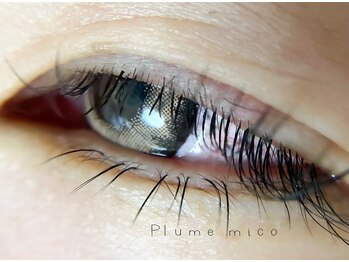 プルームミコ(Plume mico)/下まつげ20本