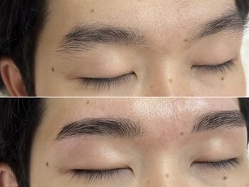 グリス(gris)の写真/【メンズ眉毛（アイブロウ）】取扱◎ハリウッドブロウ＋眉ワックス5500円。眉毛からの垢抜けを！