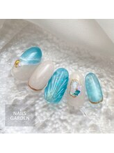 ネイルズガーデン(NAILS GARDEN)/夏ネイル