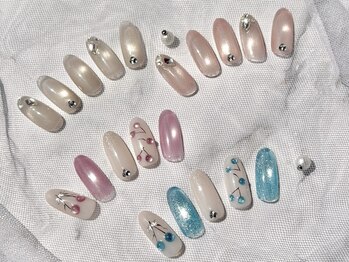 アイリッシュネイル 久屋大通店(Irish Nail)の写真/【定額アートコース￥5000】トレンド満載人気定額メニュー多数☆パラジェル&フィルインオフ込の安心価格♪