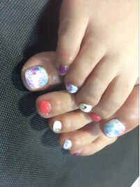 アジサイFOOTネイル♪