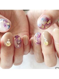 定額ネイル７５６０円