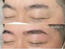 アイラッシュサロン イオ(Eyelashsalon io)/men's 3Dブロウ&Wax