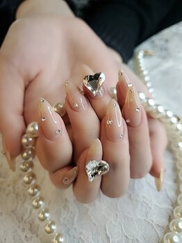 ローラネイル(Roller nail)/ジェルシンプルコース¥6500