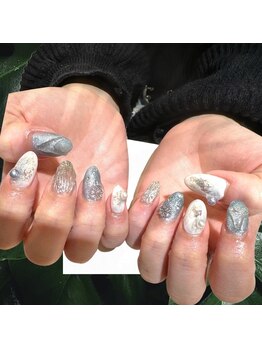 アヤネイルズ アンド アイラッシュ 綱島店(AYA NAILZ.&Eyelash)/100minsアートコース