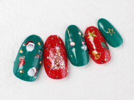 クリスマスネイル