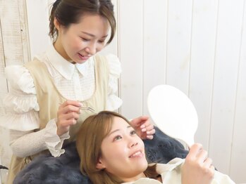 ルル ルーム(lulu room)の写真/【まつげパーマ¥5500～】根本立ち上げ～ナチュラルカール迄◎短時間で仕上がりもキレイ♪2名同時施術もOK！