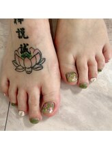 レイモード(Ray mode)/フットネイル持ち込みデザイン