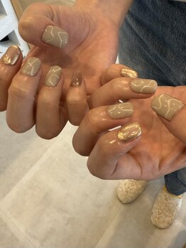 ショートネイルデザインが豊富