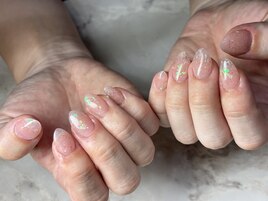 初めてネイル深爪スカルプ