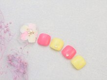 ネイルズガッシュ 武蔵小山店(NAILsGUSH)/＊ガーリーフラワー＊