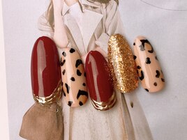 レオパードネイル￥6980