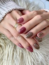 セシル(Cecile)/シンプルラメワンカラー