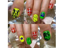 ネイルサロン 阡夜一夜/ジョジョ痛ネイル