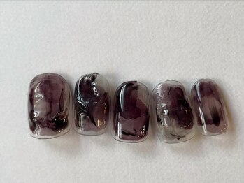 アイネイルズ 梅田店(I nails)/インクニュアンスぷっくり