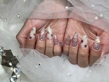 エマネイル プラスキハクヤ 枚方店(EmaNail+KIHAKUYA)/ハートネイル