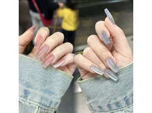 Y2 nail &nbsp;salon〈長さだし/パラジェル/マグネット/ワンカラー/やり放題/ワンホン〉の雰囲気（ぷるぷるマグネット）