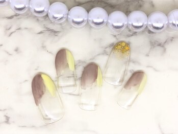 ココカラ(cocokara)/塗りかけネイル♪