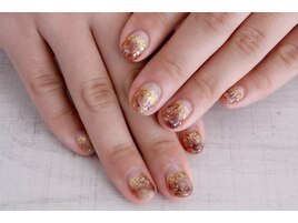 ブラウンマーブル＊ＧＯＬＤ