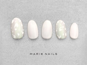 マリー ネイルズ いわきラトブ店(MARIE NAILS)/定額5,500円税込レオパード0805a