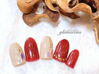 ネイルグラマラス 西新井店/《パラジェル》上品ワンカラー