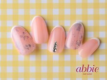 ネイルサロン アビー 宮益坂店(abbie)/スキニーフレンチ◇￥12463