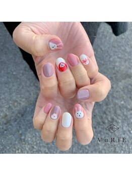 ヴリエ 小作店(VURIE)/お正月ネイル