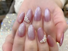 マーノ 稲毛海岸店/フラワーパーツネイル