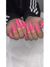 ホランイネイル(HORANGI NAIL)/デザイン定額A＋長さ出しXL