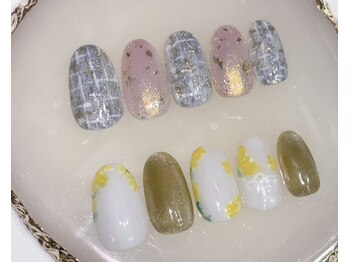 お気軽ビューティエーヴィヒ(Ewig)/福永design♪キャンペーンネイル