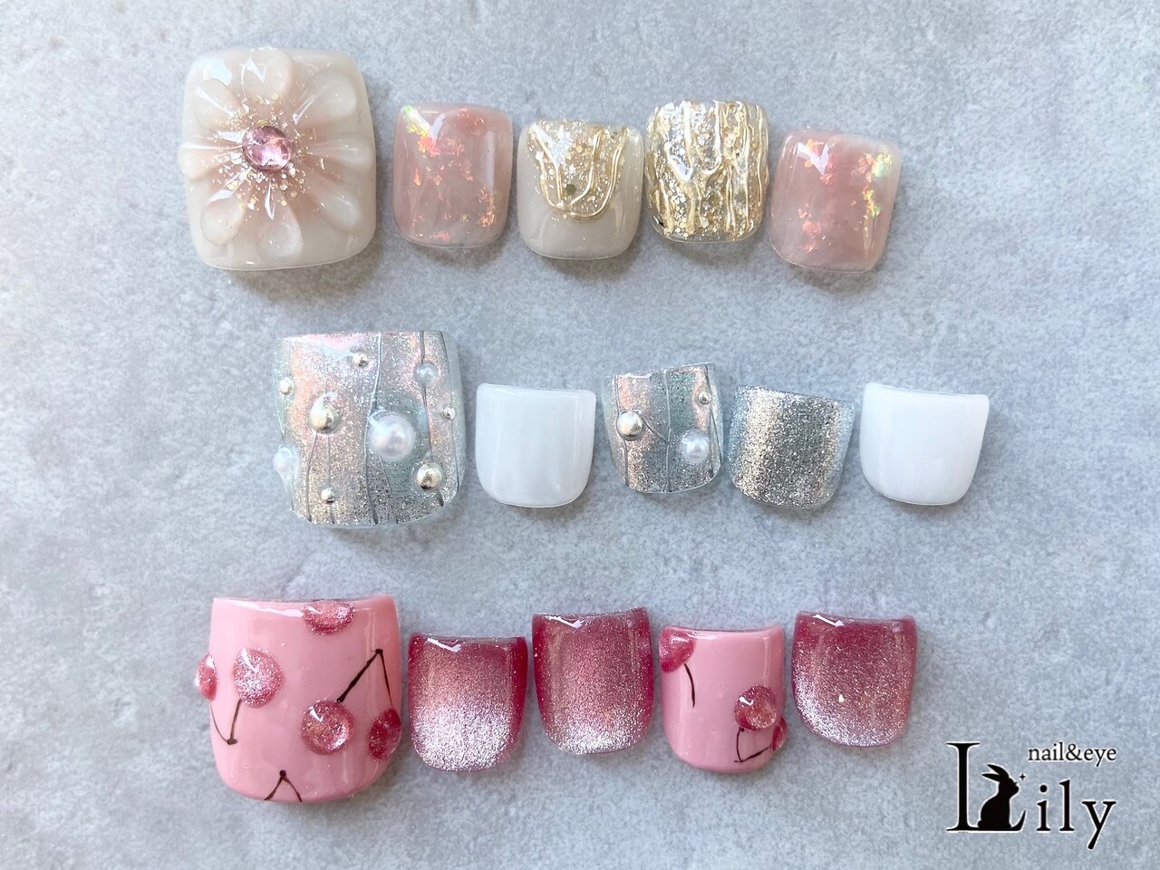 【102】イエローツイード フットネイルチップ ペディキュア 102】イエローツィード フットネイルチップ ペディキュア ネイル