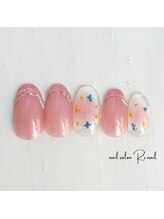ネイル サロン アールズ ネイル(R's nail)/ドライフラワー￥7500