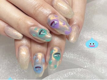 アングゥ ウル(ungu ul)/スライム/キャラ/手描き