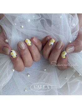 サンカリネイル バイ ヴァラ イオンモール新居浜店(sankari nail by VALLA)/韓国発VALLANAILフラワーネイル