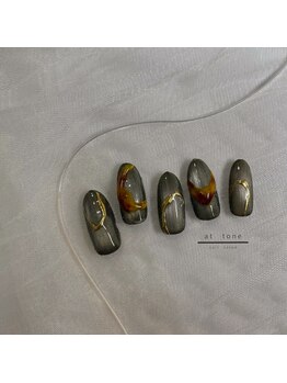 nail salon at tone【フィルイン/ニュアンス/定額/ネイル】/定額デザイン