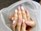 華やかネイルコース　¥7500