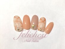 フェリーチェスト(felichest)/大理石柄￥6,900