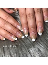 ネイルズリアル 倉敷(nail's RE.A.L)/フレンチグラデーションネイル