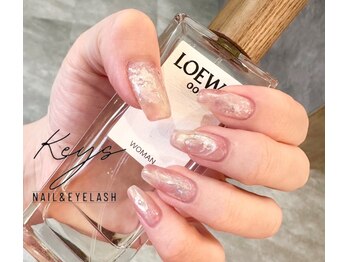 ネイルサロン キーズ(Nail salon Keys)の写真/フットも同価格！Instagramの写真など持ち込みOK♪【お好きなアート2本コース¥5700★4本コース¥6400】