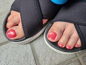 カメリア 椿(CAMERIA)/フットネイル