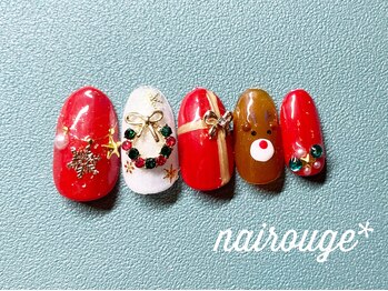 ネイル―ジュ 札幌大通店(nairouge*)/クリスマスネイル2024♪